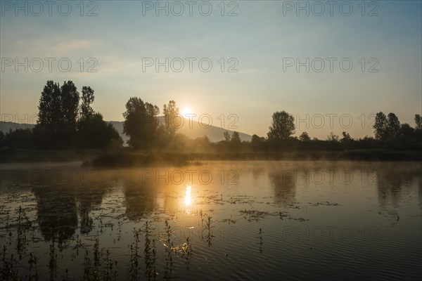 Sunrise at the Zirknitz Lake