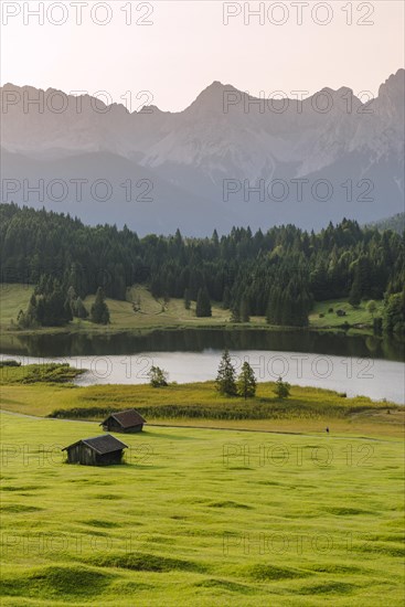 Lake Geroldsee at sunrise