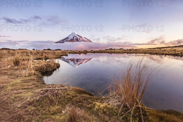 Reflection in Pouakai Tarn lake