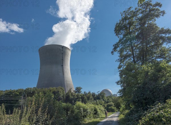 Swiss nuclear power plant Leibstadt am Rhein