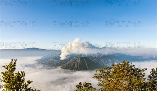 Smoking Mount Bromo