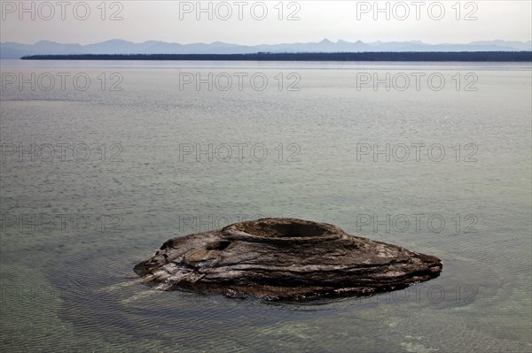 Fishing Cone Geyser at Yellostone Lake