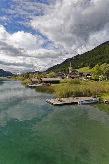 View of Techendorf am Weissensee