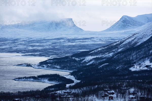 Trough valley of Lapporten