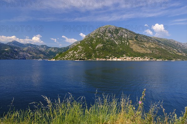 Perast and islands St. George and St. Mary