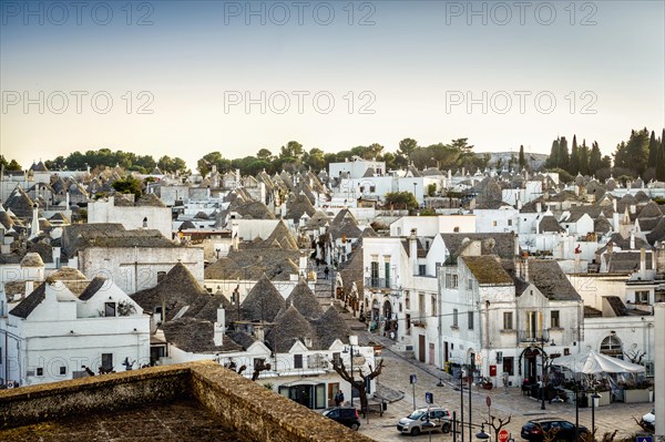 Traditional trulli houses