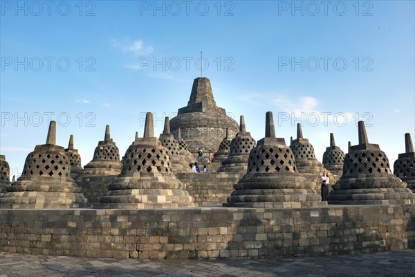 Temple complex Borobudur