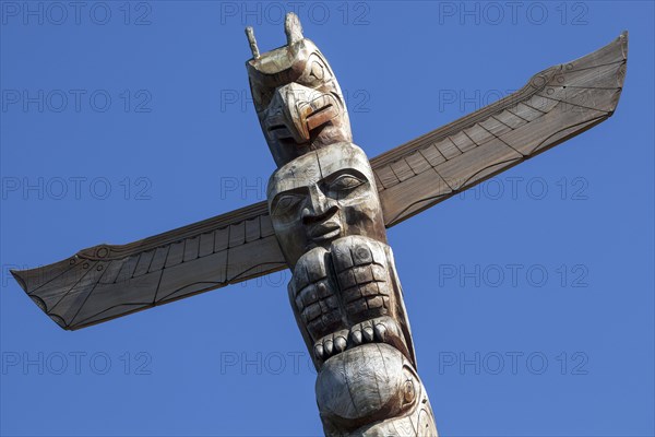 Totem Pole in Stanley Park