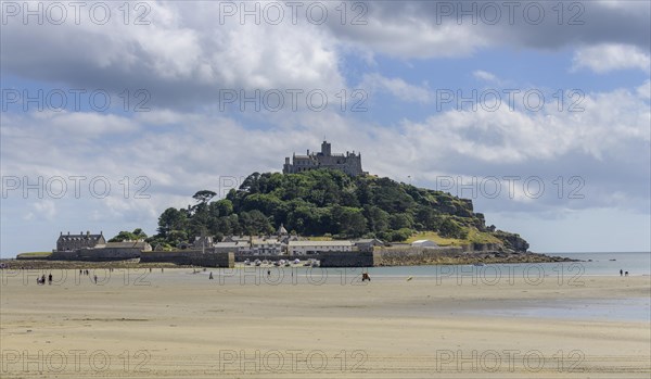 St. Michael's Mount at low tide
