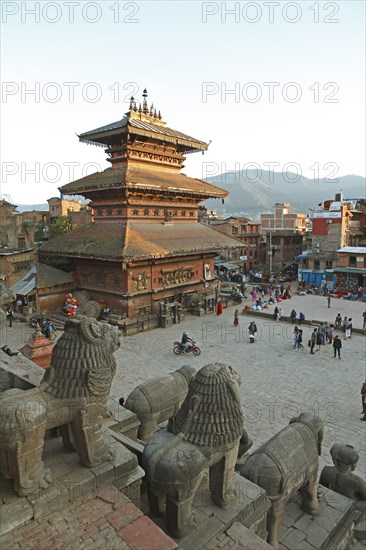 Bhairavnath Temple at Taumadhi Square