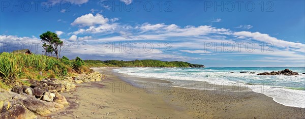 Idyllic sandy beach