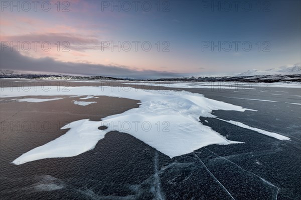 Frozen Lake Tornetrask