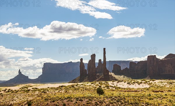 Totem Pole Rock Formation