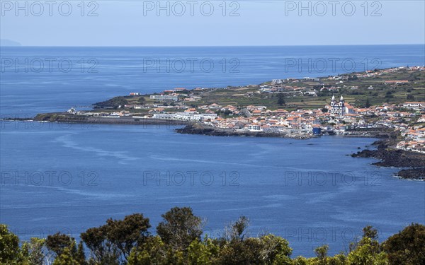 View from Monte Brasil to Sao Mateus