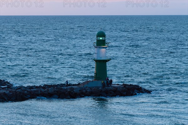 Mole with lighthouse