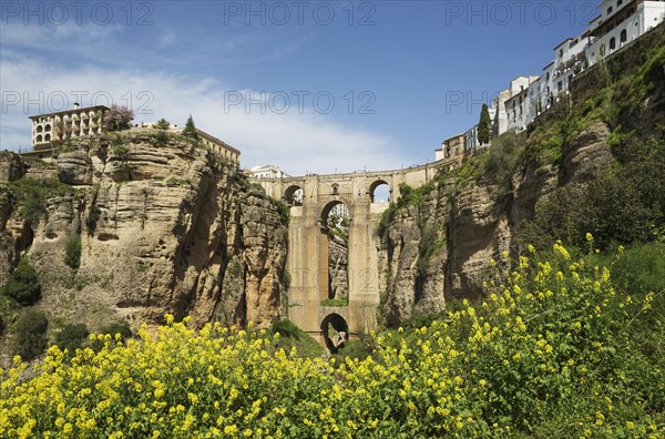 Puente Nuevo with Tajo gorge