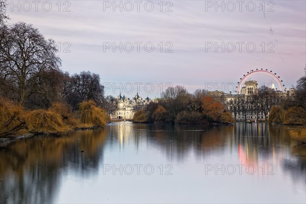 St. James's Park with Horseguard Building