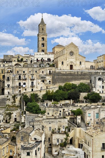 Medieval old town with cathedral