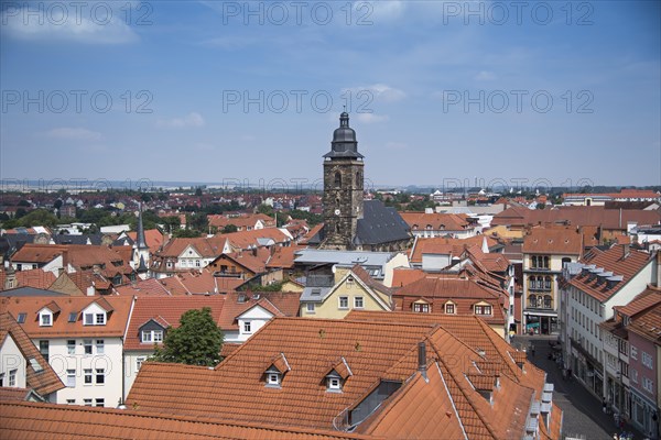 View from town hall with St. Margarethen Church