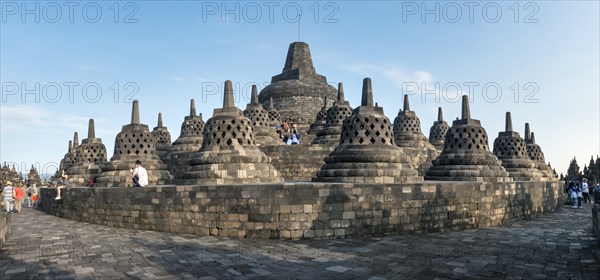 Temple complex Borobudur