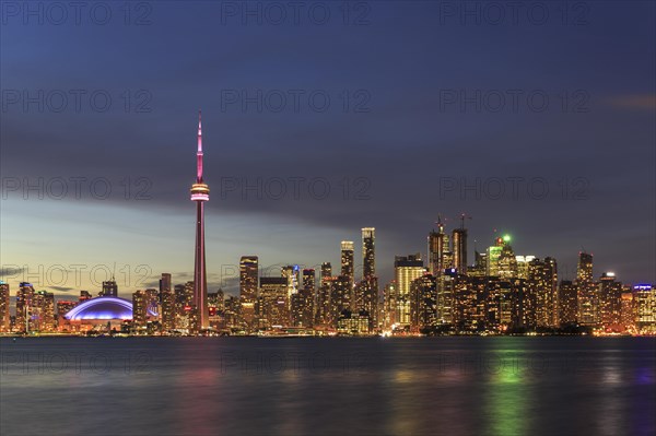 Skyline at night