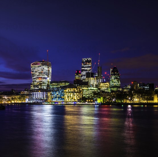 Skyline of the City of London