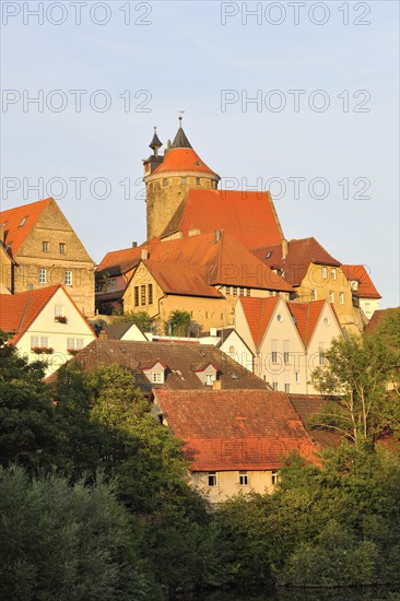 Cityscape of Besigheim an der Enz with Schochenturm