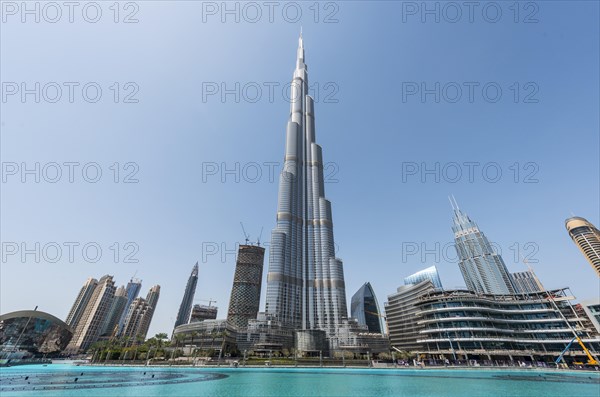 Burj Khalifa and skyscrapers