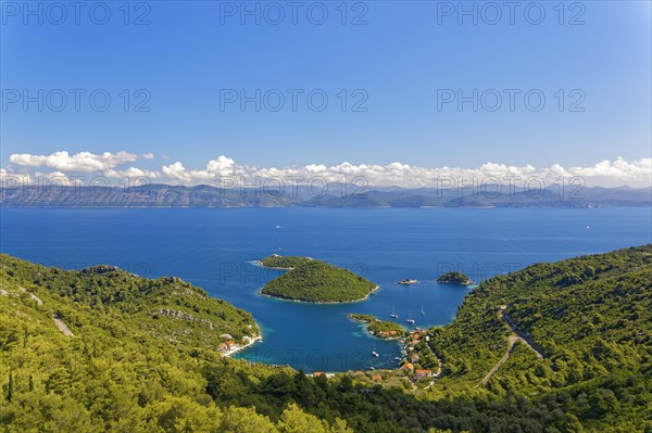 Port of Prozurska Luka with a view of the Croatian mainland