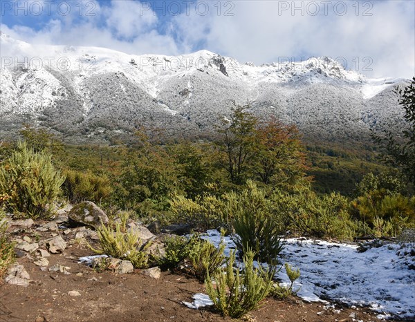 Cerro Catedral with first snow