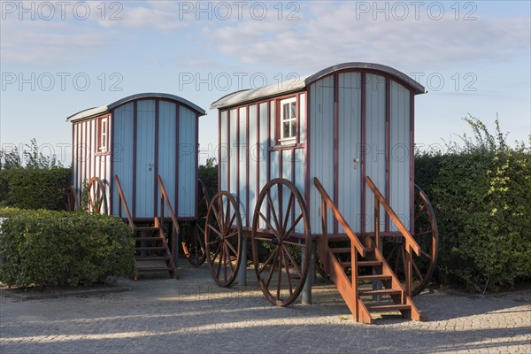 Historic bathing carts