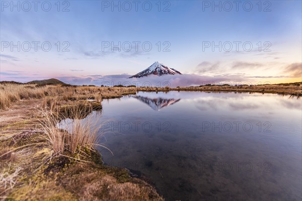 Reflection in Pouakai Tarn lake