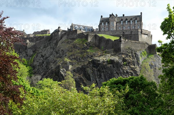 View to Edinburgh Castle