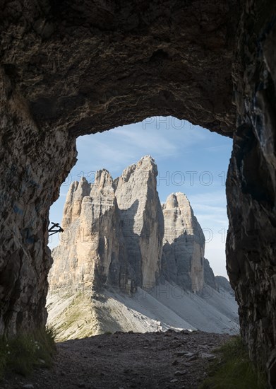 View from war tunnel