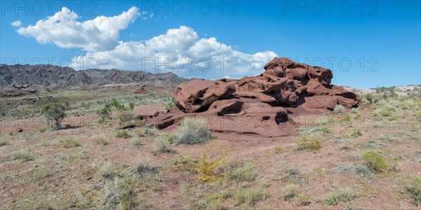 Volcanic rock formations