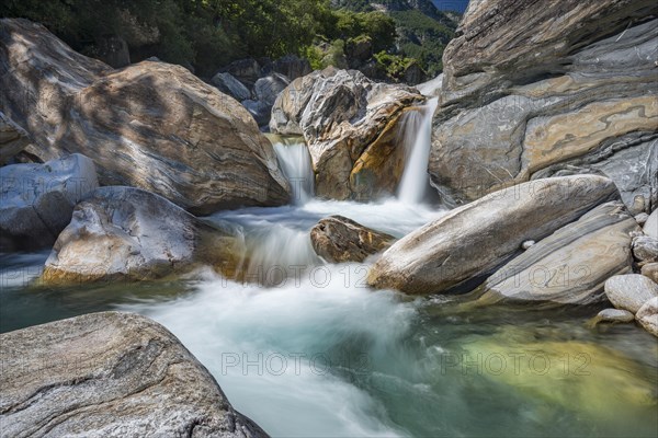 The Verzasca mountain river