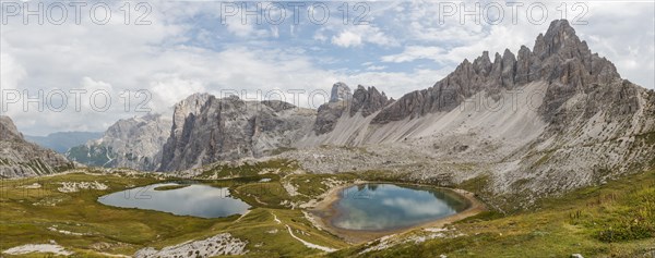 Lago dei Piani at the Drei Zinnen hut