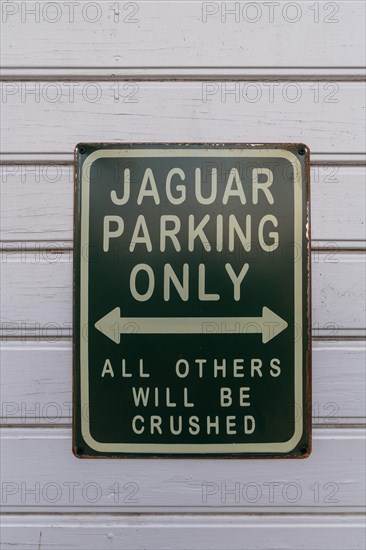 Parking sign