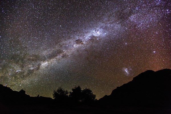 Milky Way above Fish River Canyon