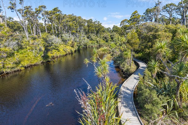 River with path