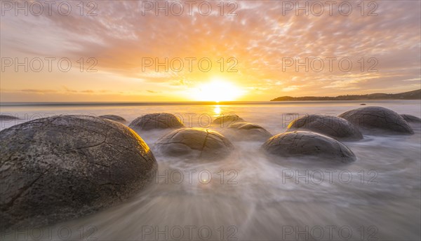 Moeraki boulders