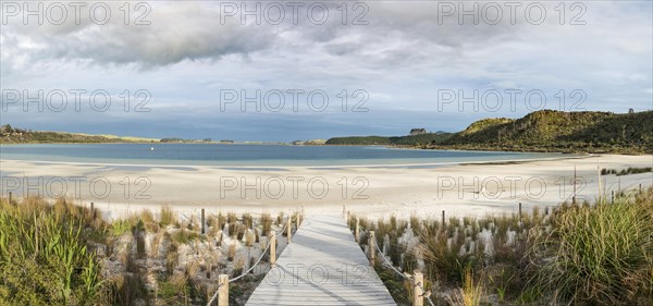 Boardwalk to beach