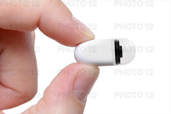 Capsule endoscopy camera