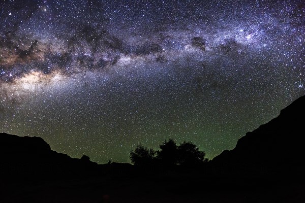 Milky Way above Fish River Canyon