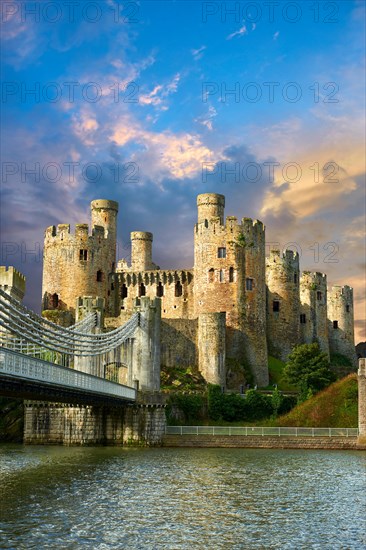 Medieval Conwy Castle
