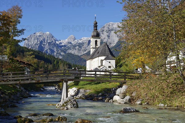 Parish Church of St. Sebastian with Ramsauer Ache