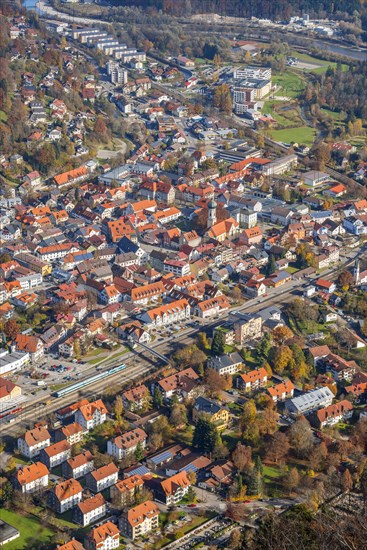 View from Immenstadter Horn on Immenstadt