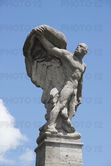 Monument to Count Zeppelin in his birthplace