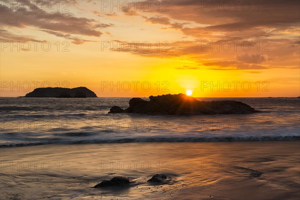 Sunset at Playa Espadilla