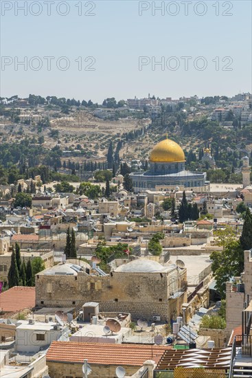 Church of the Redeemer and Dome of the Rock in the Sea of Houses